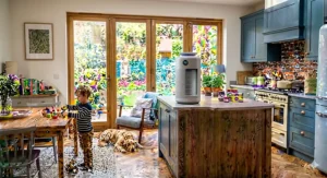 Alt text for image 6: A graphic detailing the low daily running cost in pence for an eco-certified bedroom air purifier based on standard UK electricity tariffs.