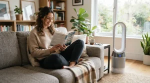 An effective air purifier for allergies and asthma helping manage co-occurring respiratory conditions at home