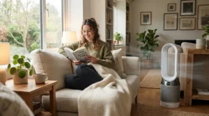 Controlling indoor dust with an air purifier for allergy sufferers under £150 in a terraced house