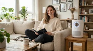 The health benefits of using an ioniser air purifier in a city flat