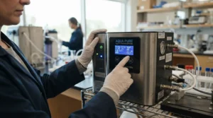 Evaluating an air purifier for hayfever during expert performance testing and product reviews